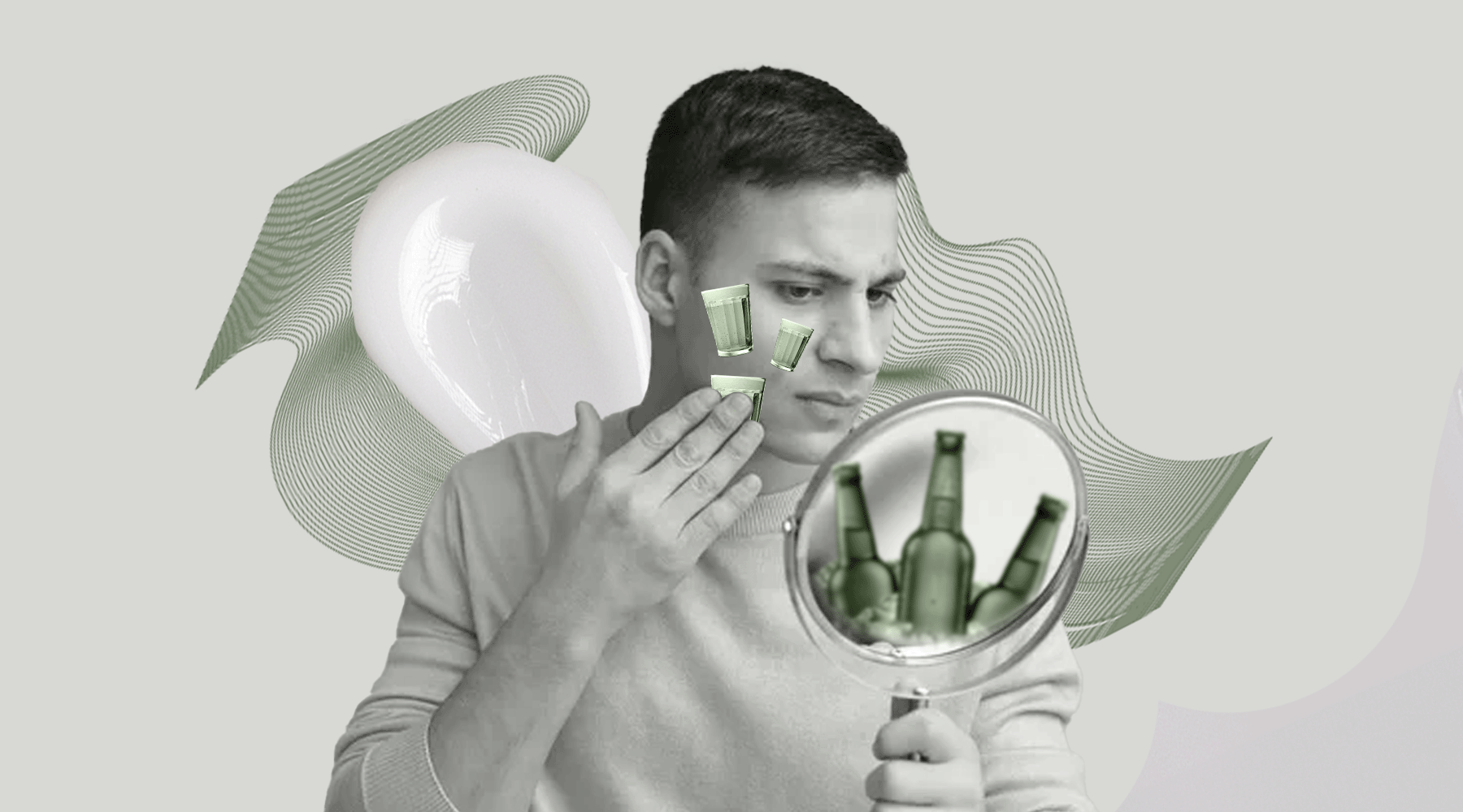 Como o álcool afeta a sua pele