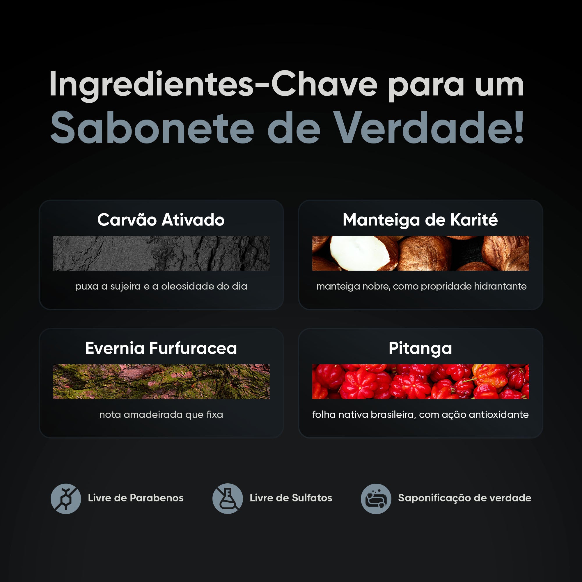 Ingredientes-chave do Deep Blue