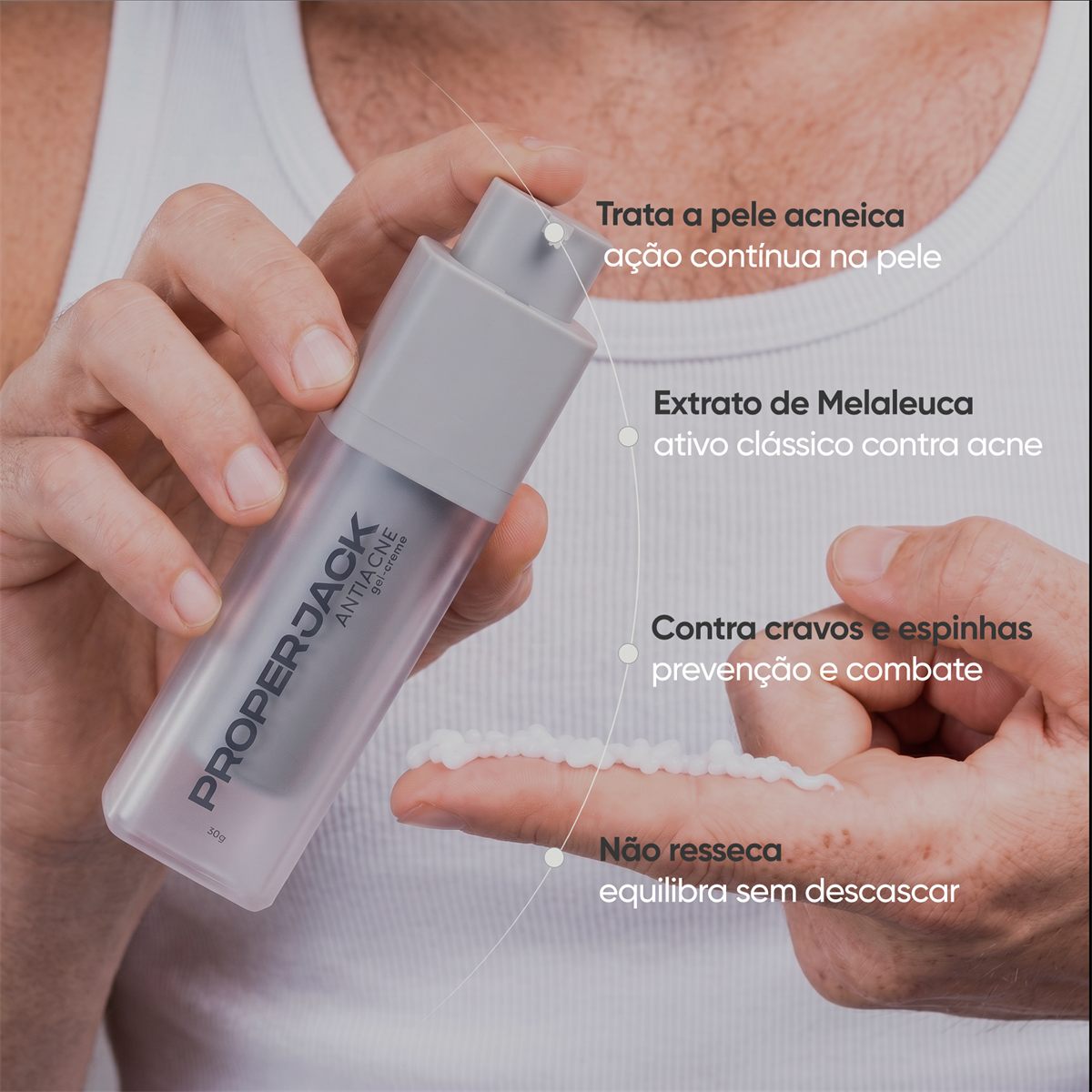ANTIACNE - Gel Creme Antiacne - 30g , foto 2